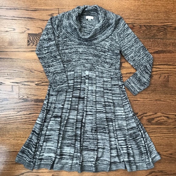 Calvin Klein Dresses & Skirts - 🦄 Calvin Klein Gray Space-dye Sweater Dress